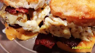 Bacon Egg and Cheese Biscuits #shorts