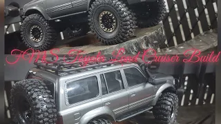 FMS 18th scale Toyota 80 series Land Cruiser build. ( shocks // wheels // tires )