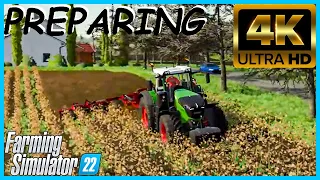 Farming Simulator 22 | 4K Video | Preparing Field | Haut-Beyleron | Episode 13