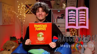 Dinosaur Jr's Happy Hatchday | Maggie Reads! | Children's Books Read Aloud!