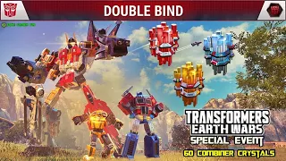 Transformers Special Event - DOUBLE BIND | 60 COMBINER CRYSTALS !