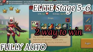 Lords Mobile Elite 5-6 # STAGE 5-6       2 Way To Win      Fully Auto     (4K 60fps)