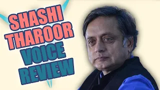 Shashi Tharoor  -Speaking Voice-