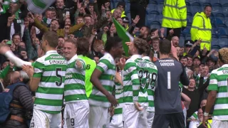 Celtic celebrate stunning win over Rangers