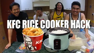 KFC Rice Cooker Hack | Flat Lucky 9 Edition | Vlog 01