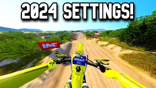 MY 2024 MX BIKES SETTINGS TOUR!