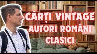 7 Autori Români Clasici, 7 Cărți Vintage  Extrase Din Biblioteca Mea