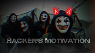 HACKER'S MOTIVATION 🔥✨ | Hacker attitude status 👤🚩 | #enter10room