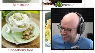 Northernlion losing it at British food