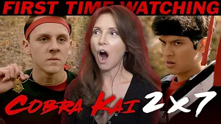 COBRA KAI 2X7 Reaction (MIGUEL vs HAWK at COYOTE CREEK!!)