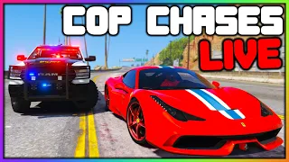 GTA 5 Roleplay LIVE - COP CHASES and MORE | RedlineRP