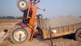 Tractor Accident NH Ghazi 65 hp Rescue with Massey Ferguson 265