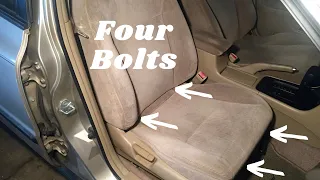 94-97 Accord Front Seat Removal