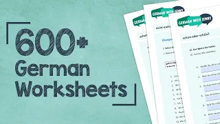 Get 600+ Worksheets for 49€! - Lifetime Access Available - More Info in the Description Below
