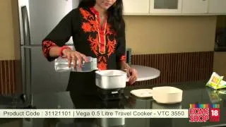 Homeshop18.com - Vega 0.5 L Travel Cooker - VTC 3550