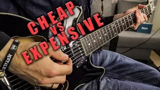 CHEAP vs EXPENSIVE GUITAR!