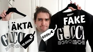 Fake Vs Äkta!! Är Gucci värt pengarna?