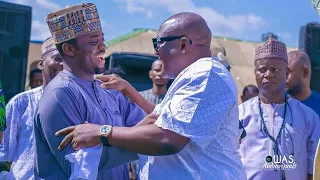 Oba Orin SAHEED OSUPA Serenades Crowd At AMIOLOHUN MOSQUE Opening Ceremony