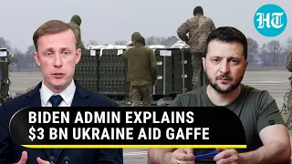 Ukraine gaffe embarrasses Biden; White House explains $3 BN miscalculation; 'Account Error Good'