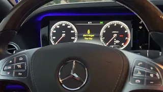 2016 Maybach S600 Dash Startup