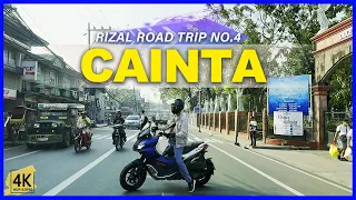 CAINTA Rizal Road Trip No 4 | The Richest Municipality in Rizal, Philippines| 4K HDR