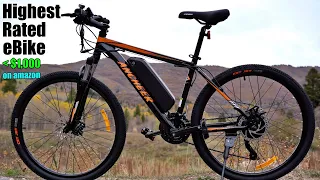 Ancheer Electric Mountain Bike Test & Review
