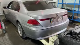 Активный стабилизатор BMW e65 (прокачка)