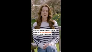 Kate Middleton è malata di cancro, ha iniziato la chemioterapia: l’annuncio in un videomessaggio