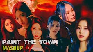 [MASHUP] LOONA • AESPA • EVERGLOW • ITZY + MORE | PAINT THE TOWN (2021 K-POP MEGAMIX) Of 10+ Songs