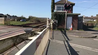 *Alarm Starts Late* Pembrey & Burryport Level Crossing (Carmarthenshire) Sunday 22.03.2020