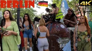 Berlin carnival of cultures. How are the Streets look like right after the parade