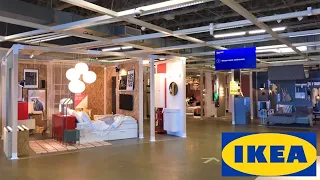 IKEA NEW ITEMS BEDS SOFAS ARMCHAIRS FURNITURE HOME DECOR SHOP WITH ME SHOPPING STORE WALK THROUGH
