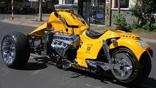 Boss Hoss Trike V8 502ci - Hot Rod Style 8228cc The biggest Engine ever