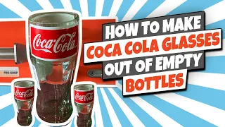 Bottle Cutter Club - Project #12 Making Coca Cola glasses out of empty bottles with a glass cutter