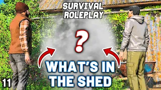 WHAT'S IN THE MYSTERY SHED? - Survival Roleplay - Episode 11