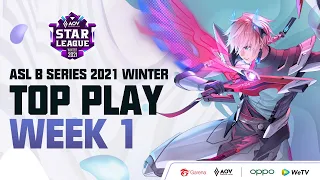 ASL B Series 2021 Winter Top Week 1 - Garena AOV (Arena of Valor)