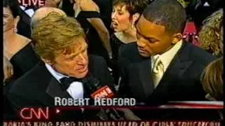 Robert Redford and Will Smith interview at the 2002 oscar's