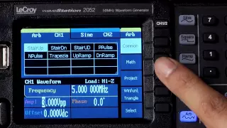 Teledyne LeCroy WaveStation Creating Arbitrary Waveforms