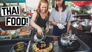 Thai Street Food - BEST FLOATING MARKET IN BANGKOK! + Dropped Camera in a Creek 😱