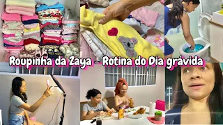 COMECEI O ENXOVAL DA BABY - MANTENDO A CASA EM ORDEM - NOITE DO PASTEL