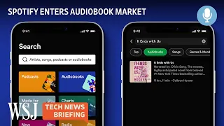 Spotify’s New Audiobook Platform Pits It Against Amazon and Apple | WSJ Tech News Briefing