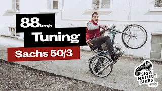 SACHS MOFA TUNING | 90km/h trotz original Zylinder?!