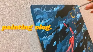 I moved to Japan and started painting again
