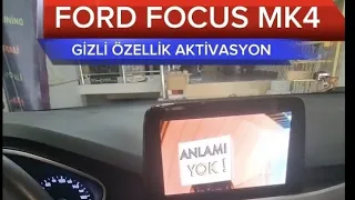 FORD FOCUS MK4 GIZLI ÖZELLİK ANKARA
