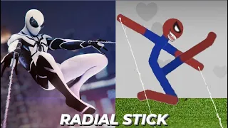 EPIC SPIDERMAN vs Stickman  | Stickman Dismounting funny and epic moments | Best Falls #