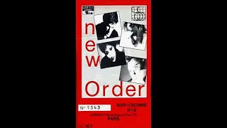 New Order-Leave Me Alone (Live 12-10-1985)