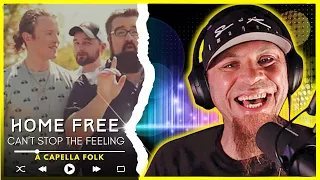 HOME FREE "Can't Stop The Feeling"  // Audio Engineer & Musician Reacts