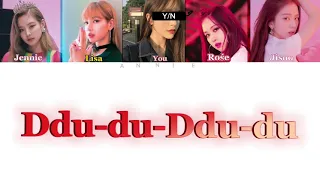 Ddu-du-ddu-du karaoke | you are as a member | Blackpink #blackpink #viral #fypシ #karaoke