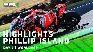 WorldSSP riders get busy on Day 1 at 'The Island' 🚀 | Phillip Island Test