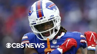 Buffalo Bills player Damar Hamlin in critical condition after cardiac arrest on the field